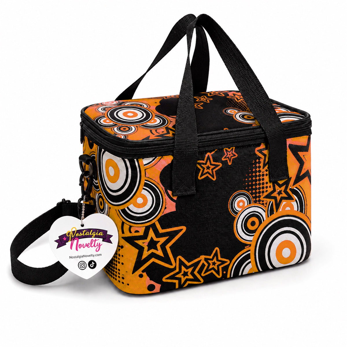 Frutiger Metro Orange Lunch Box Bag