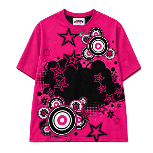 Frutiger Metro Pink 100% Cotton Unisex T-Shirt