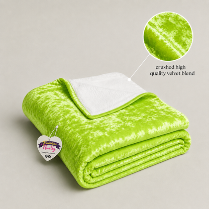 Sphinx Ilusions Crushed Velvet Blanket
