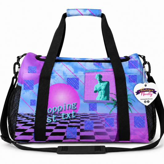 Vaporwave.exe XL Duffle Luggage Bag