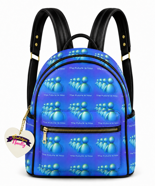 The Future is Now PU Leather Backpack