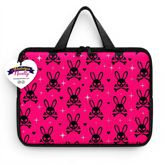 Skull Bunny Laptop Bag