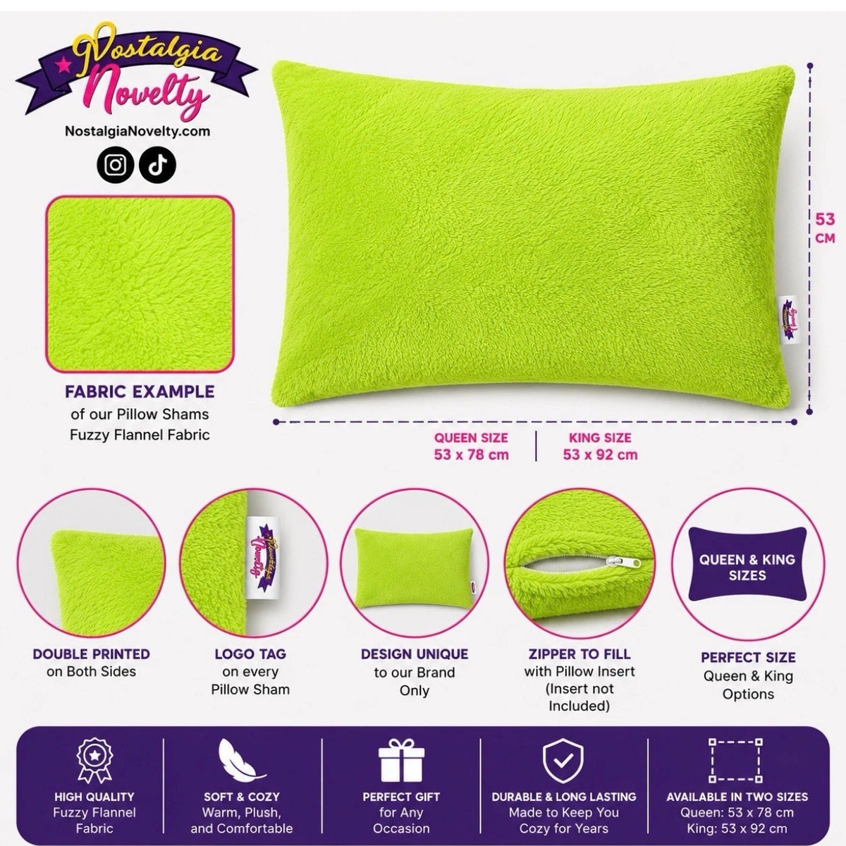Aqua Web Fuzzy Pillow Shams King Queen