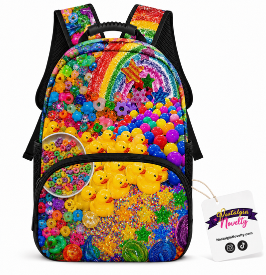 Duckie Glitter Backpack