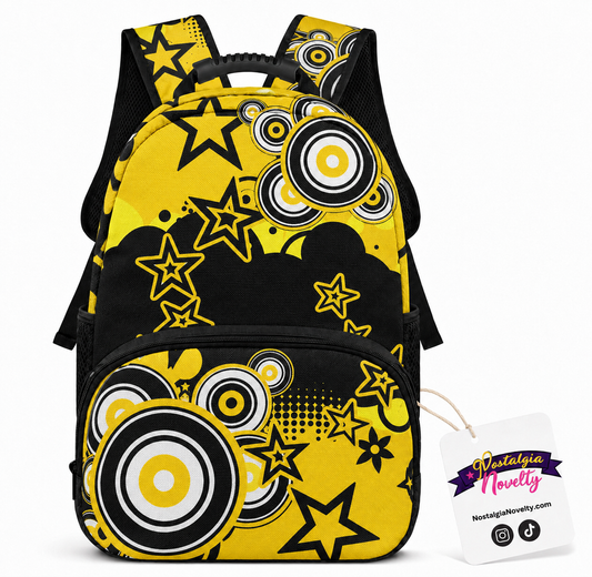 Frutiger Metro Yellow Backpack
